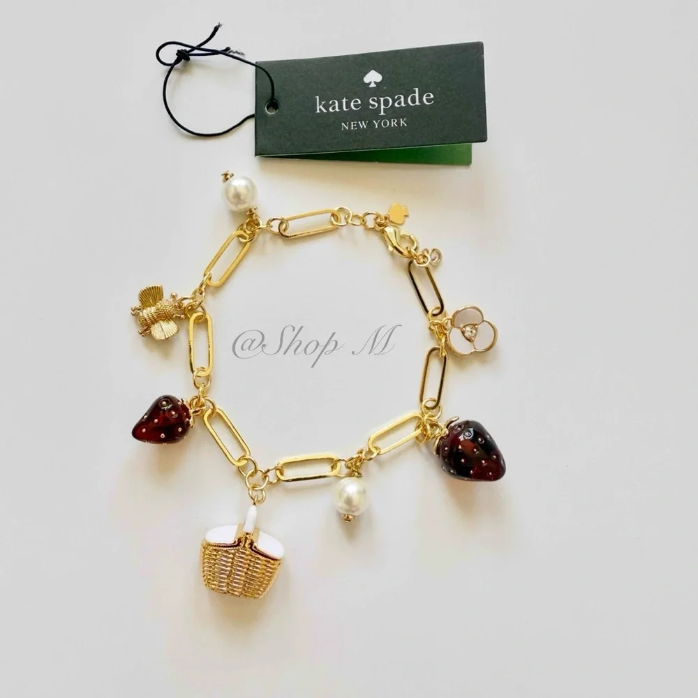 Kate Spade Charm Bracelet - Picture 1 of 6